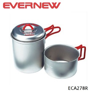 에버뉴 티타늄 1인용 스태킹세트 (ECA278R)